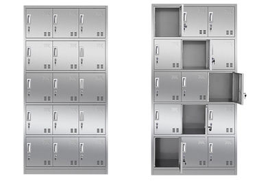 反塵の高い従業員の薬の飾り戸棚、寝室のための15のドアの貯蔵の箱