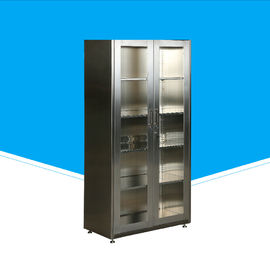 耐久の病院の貯蔵の食器棚、足を搭載するステンレス鋼の薬の飾り戸棚