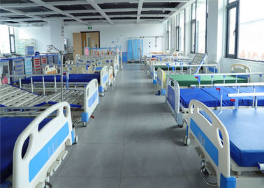 鋼鉄粉の上塗を施してある医学の調節可能なベッド、移動式ドライブ病院用ベッド マニュアル