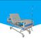 500 - 780mmのポータブルの病院用ベッド、IV立場が付いている折り畳み式の手動調節可能なベッド