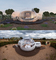 円形の再生利用できる膨脹可能な泡テントDia 15mの屋外の透明なテント
