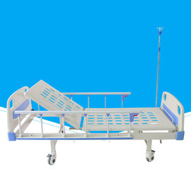 高性能の手動病院用ベッドの実用的な鋼鉄粉の上塗を施してあるベッド フレーム