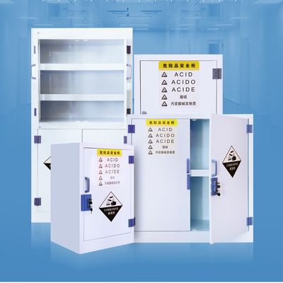 化学Reagent Medicine Display Cabinet Alkali Storage 8mm Thickness