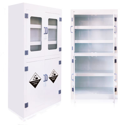 化学Reagent Medicine Display Cabinet Alkali Storage 8mm Thickness